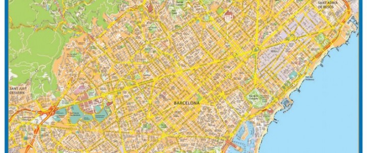Codigos Postales Barcelona Mapas Magnéticos Imanes 6243