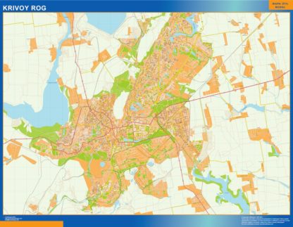 Krivoy Rog mapa