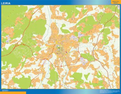 Leiria mapa