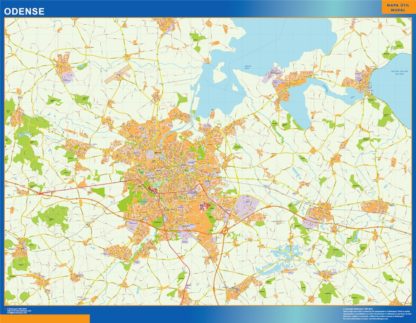 Odense mapa