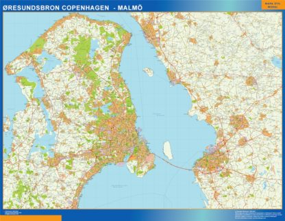 Oresundsbron mapa