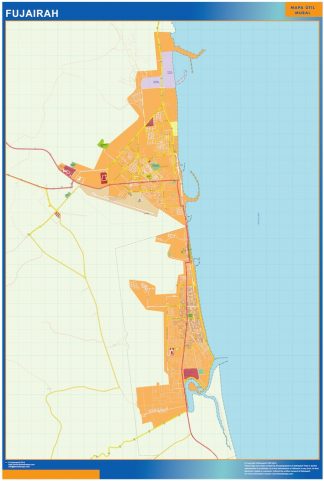fujairah mapa