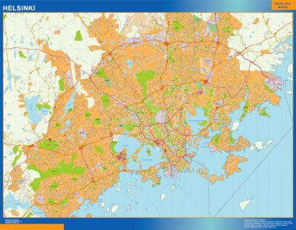 helsinki mapa