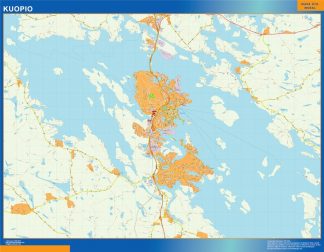 kuopio mapa