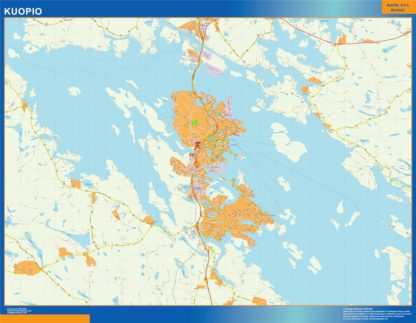 kuopio mapa