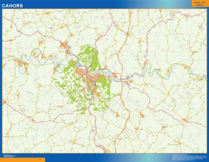 mapa cahors