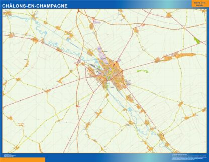 mapa chalons en champagne