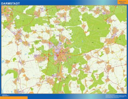 mapa darmstadt