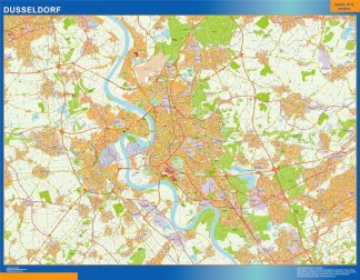 mapa dusseldorf