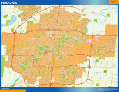 mapa edmonton