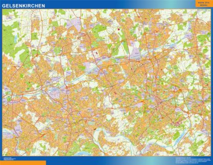 mapa gelsenkirchen