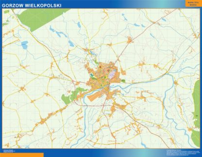 mapa gorzow wielkopolski