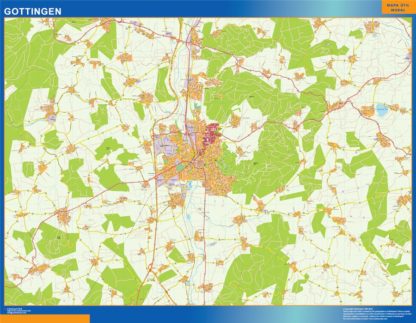 mapa gottingen