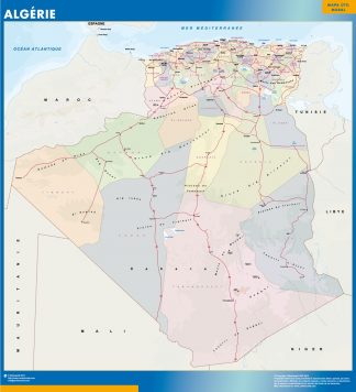 mapa imanes argelia