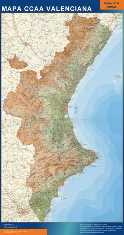 mapa imanes comunidad valenciana