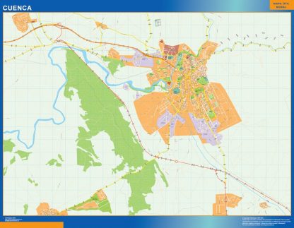 mapa imanes cuenca