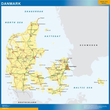 mapa imanes dinamarca