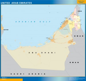 mapa imanes emiratos arabes unidos