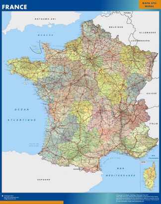mapa imanes francia