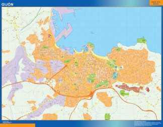 mapa imanes gijon