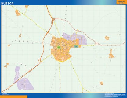 mapa imanes huesca