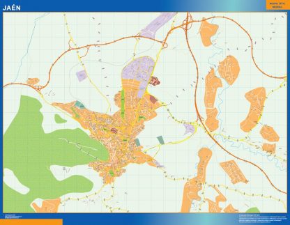 mapa imanes jaen