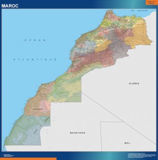 mapa imanes marruecos