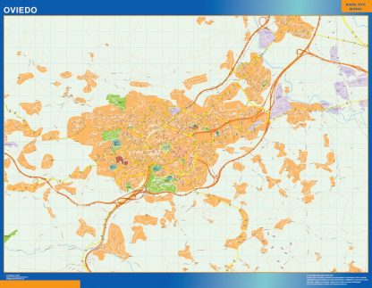 mapa imanes oviedo