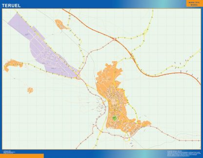 mapa imanes teruel