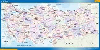 mapa imanes turquia