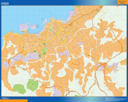 mapa imanes vigo