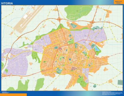 mapa imanes vitoria