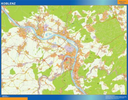 mapa koblenz