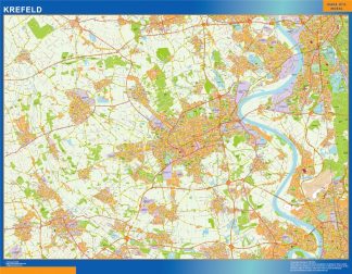 mapa krefeld