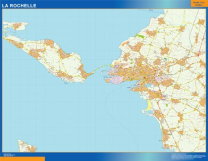 mapa la rochelle