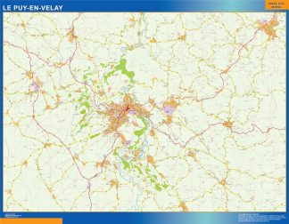 mapa le puy