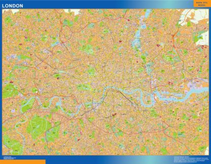 mapa londres