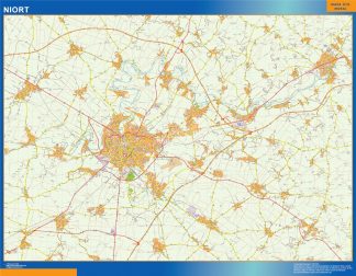 mapa niort