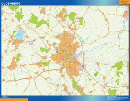 mapa oldenburg