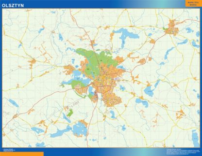 mapa olsztyn