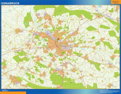 mapa osnabruck