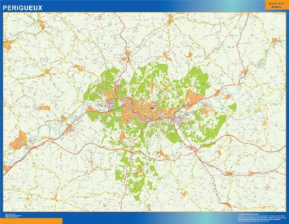 mapa perigueux