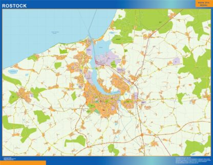 mapa rostock