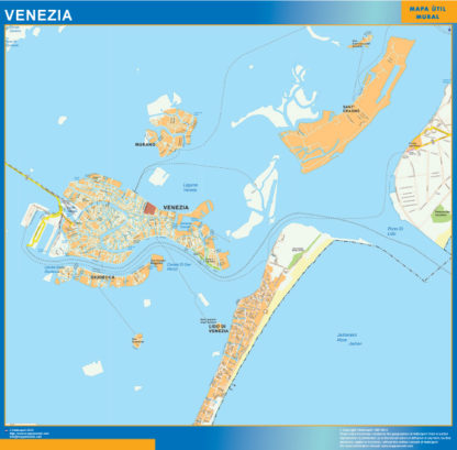 mapa venezia