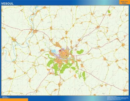 mapa vesoul