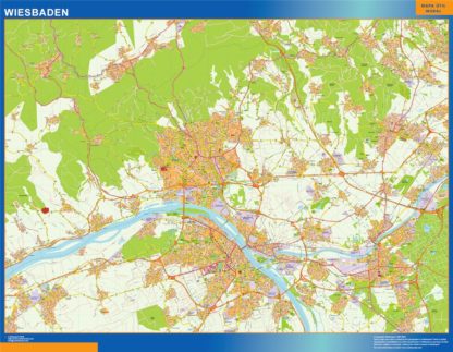 mapa wiesbaden