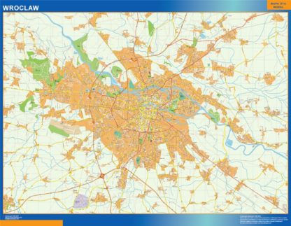 mapa wroclaw