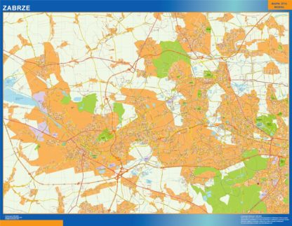 mapa zabrze