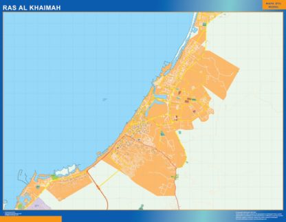 ras al khaimah mapa