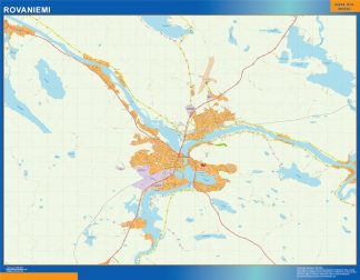 rovaniemi mapa